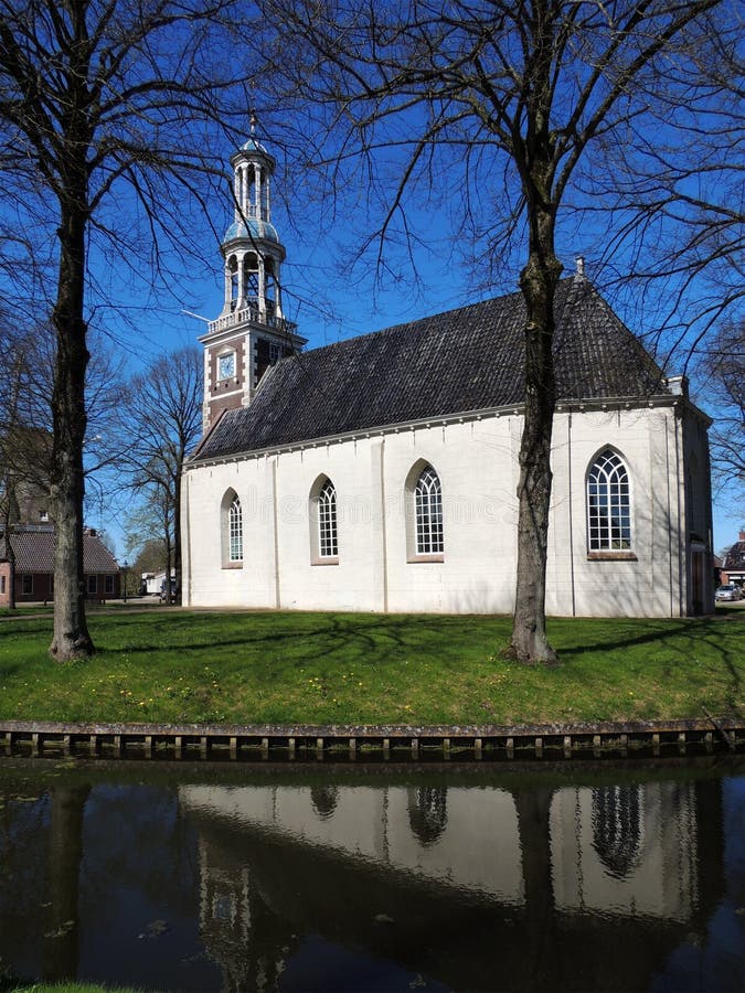 Andreaskerk Medieval Reformed Church in center of village Spijk in province of Groningen, Netherlands. Andreaskerk Medieval Reformed Church in center of village Spijk in province of Groningen, Netherlands