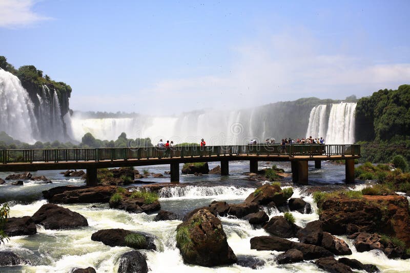 Iguassu (Iguazu; Iguaçu) Falls - Large Waterfalls