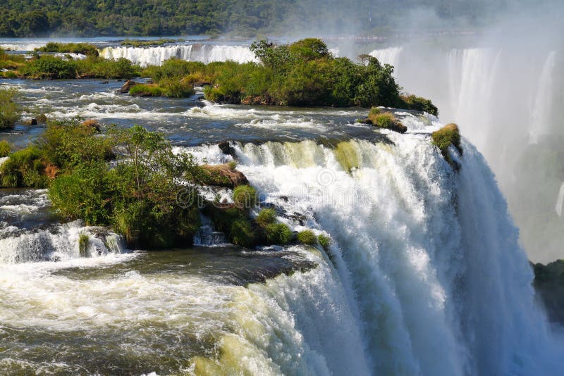 Iguazu Falls arkivfoto Iguazu Falls arkivfoto
