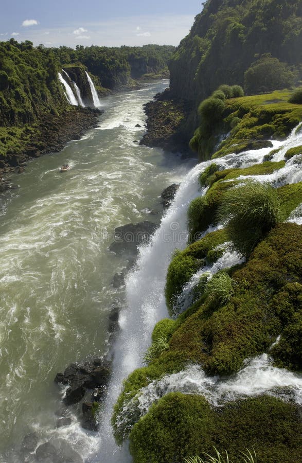 Iguazu Falls - le Brésil photographie stock Iguazu Falls - le Brésil photographie stock