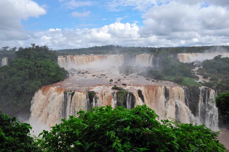 Iguazu watefalls in Brazil