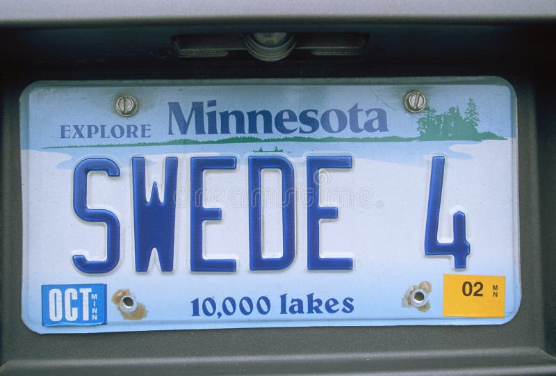 Ijdelheidsnummerplaat - Minnesota