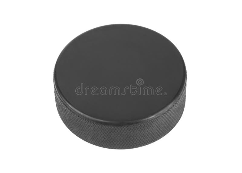 Ijshockeypuck stock fotografie Ijshockeypuck stock fotografie