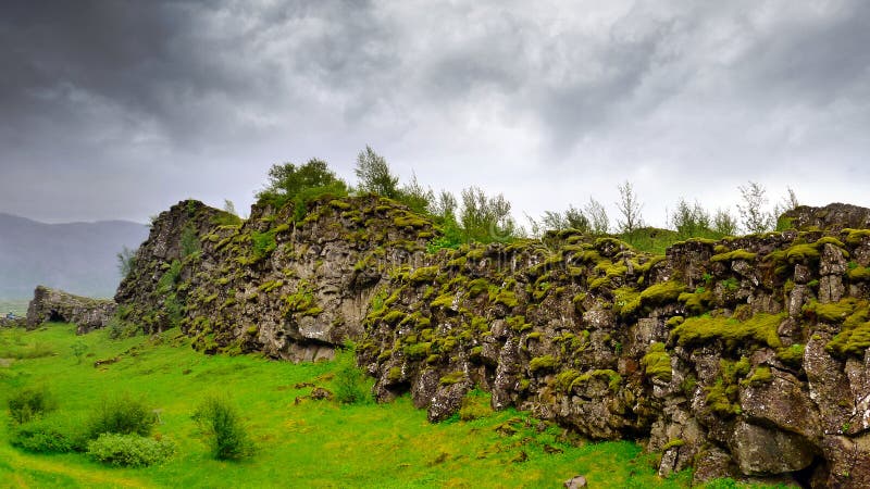 IJslands Landschap royalty-vrije stock afbeelding