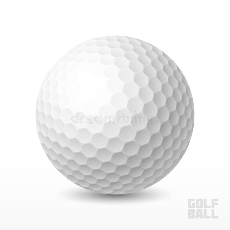 Golfbal vector illustratie