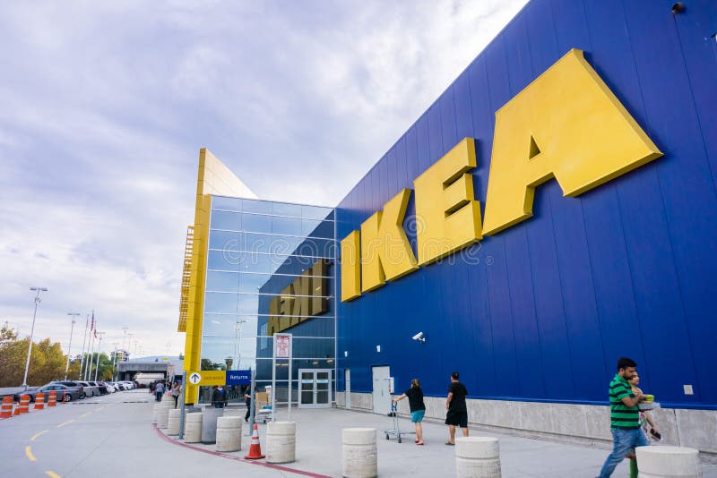 IKEA logo photo. Image of facade, east - 125113641