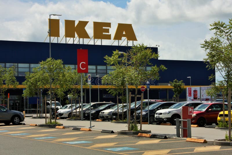 IKEA store sign close up editorial photography. Image of people 249874217