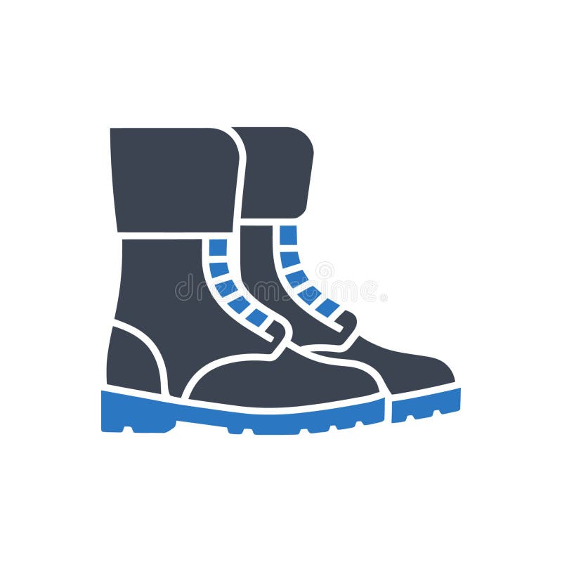 Ikon för att dölja Boots Adventure vektor illustrationer
