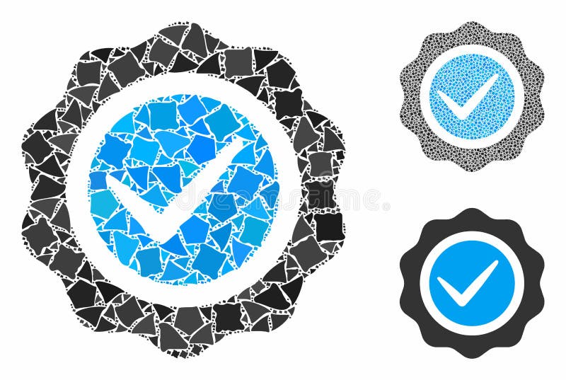 Valid seal composition of inequal pieces in different sizes and shades, based on valid seal icon. Vector inequal pieces are grouped into mosaic. Valid seal icons collage with dotted pattern. Valid seal composition of inequal pieces in different sizes and shades, based on valid seal icon. Vector inequal pieces are grouped into mosaic. Valid seal icons collage with dotted pattern.