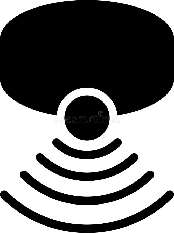 Ikona czujnika ruchu. Symbol czujnika ruchu w stylu płaskim dla aplikacji logo projektowania witryny sieci Web ppt i ect. Wektor ilustracji