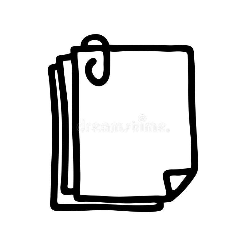 Ikona notebooka dokującego narysowana ręcznie za pomocą pióra odręcznego ilustracja wektor