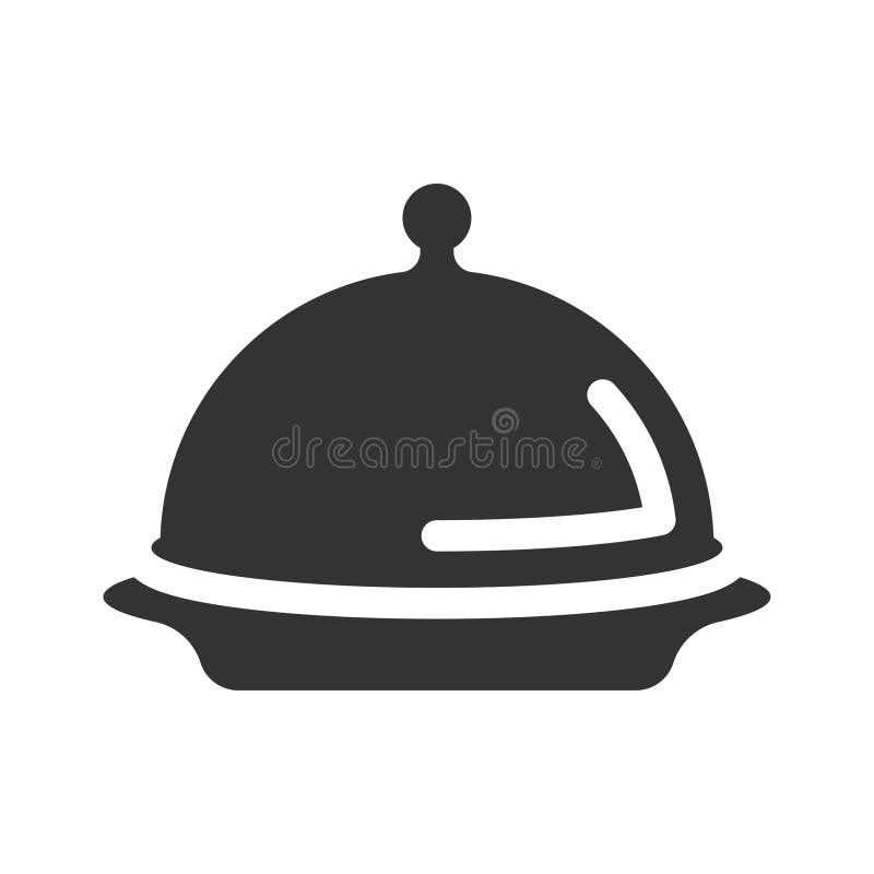 Ikona platformy restauracji ilustracja wektor