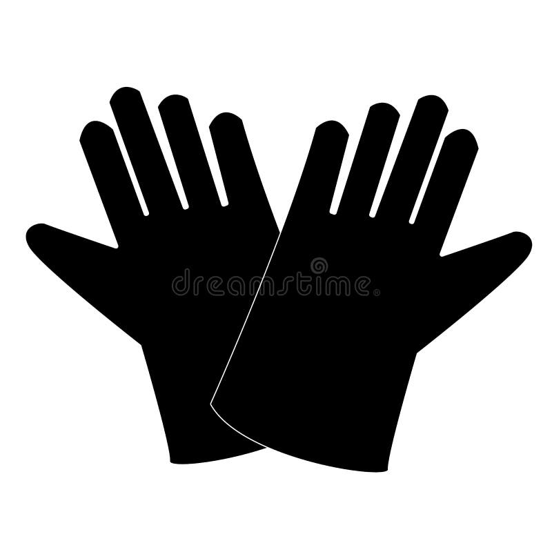 Cleaning gloves icon on white background. protective rubber gloves icon for your web site design, logo, app, UI. latex gloves symbol. glove sign. Cleaning gloves icon on white background. protective rubber gloves icon for your web site design, logo, app, UI. latex gloves symbol. glove sign