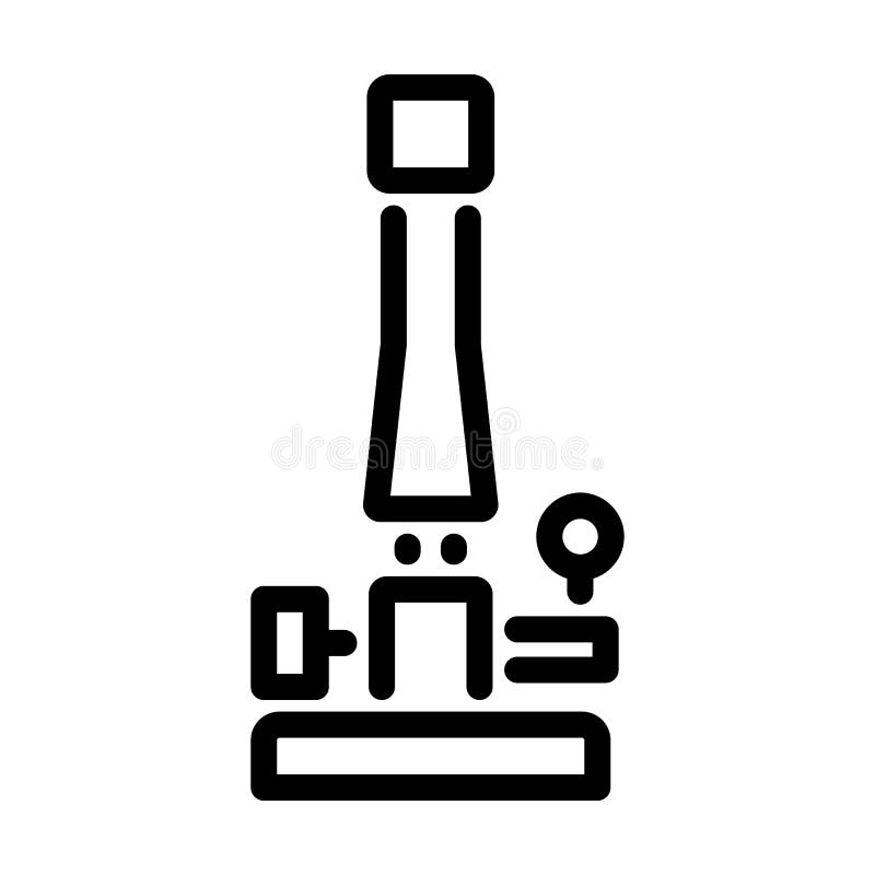 Ikone des Chemiebrenners vektor abbildung