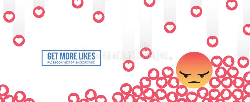 Ikonen Facebooks Emoji Vektorsocial media-Hintergrund Auch im corel abgehobenen Betrag stock abbildung Ikonen Facebooks Emoji Vektorsocial media-Hintergrund Auch im corel abgehobenen Betrag stock abbildung