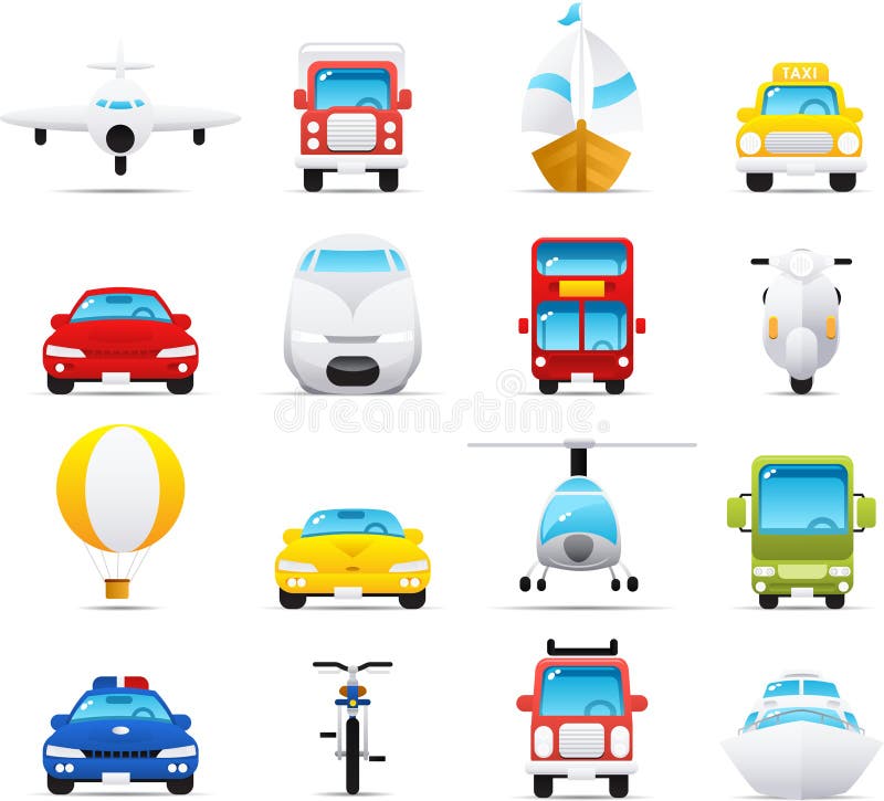 ikony nouve ustaleni transporty ilustracji ikony nouve ustaleni transporty ilustracji