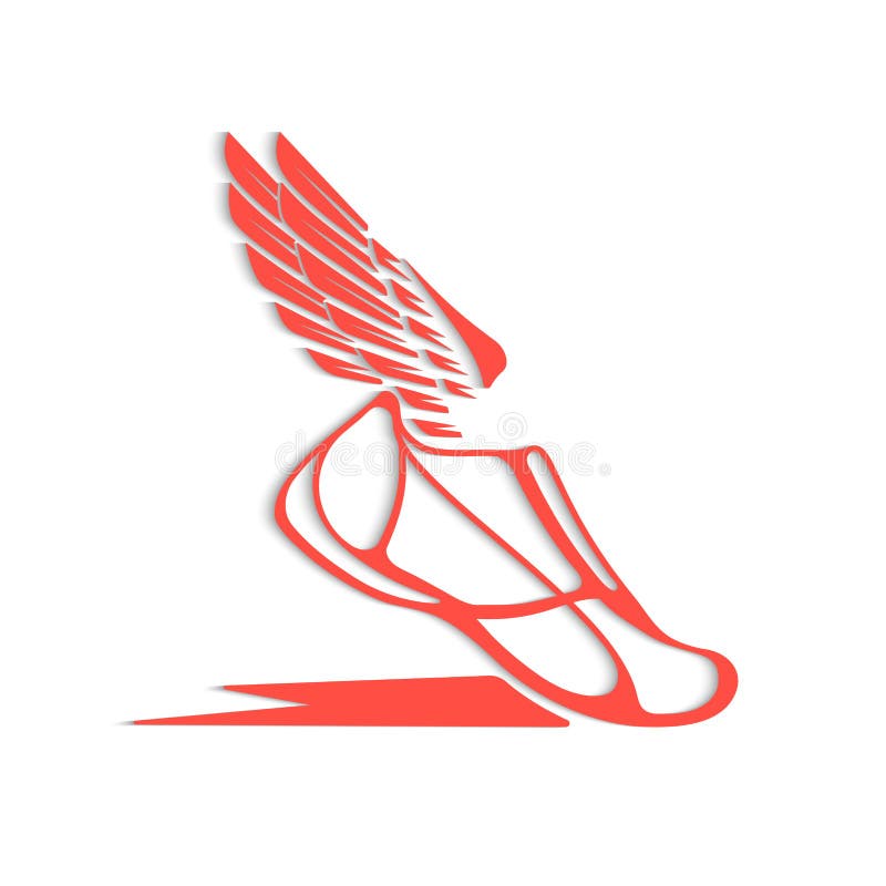 Ikony sportowe ze skrzydłami