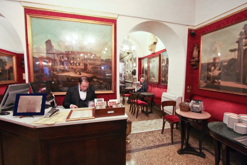 Il Antico Caffè Greco a Roma