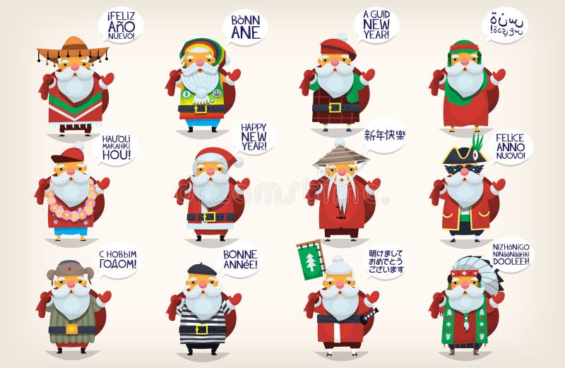 Il Babbo Natale sta venendo alla città royalty illustrazione gratis Il Babbo Natale sta venendo alla città royalty illustrazione gratis