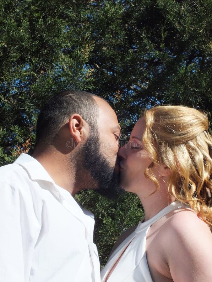 Il bacio che ha sigillato l'affare fotografia stock Il bacio che ha sigillato l'affare fotografia stock