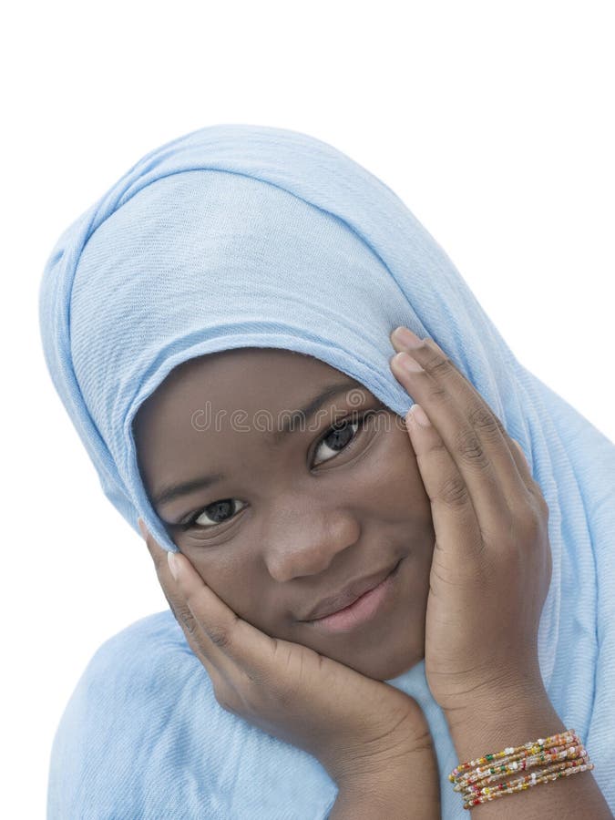 Il bambino di afro si è vestito per una celebrazione religiosa, isolato immagini stock libere da diritti Il bambino di afro si è vestito per una celebrazione religiosa, isolato immagini stock libere da diritti