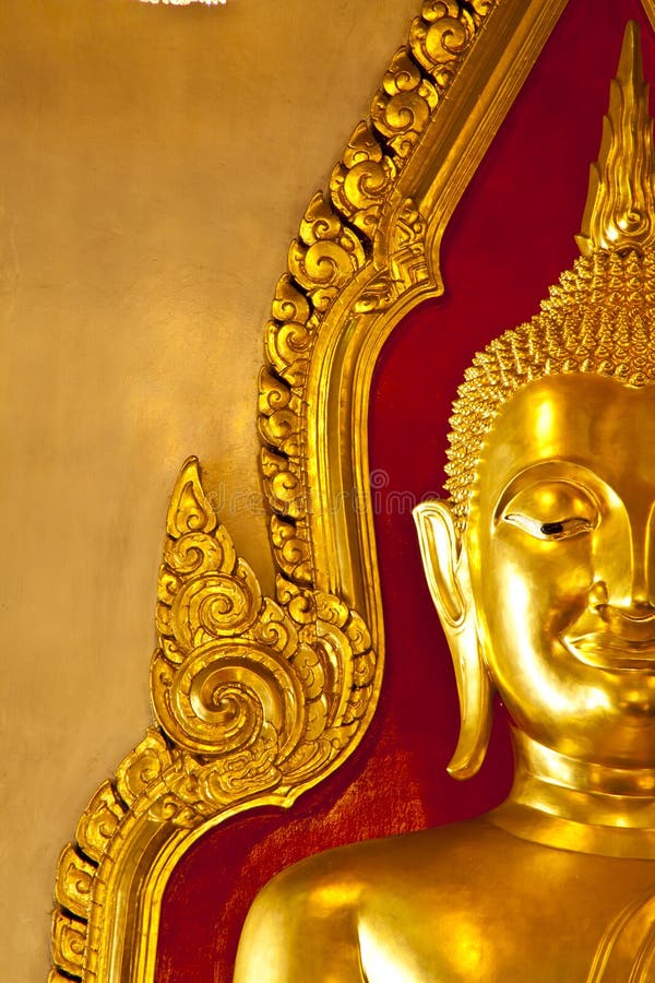 The golden buddha in Bangkok, Thailand. The golden buddha in Bangkok, Thailand