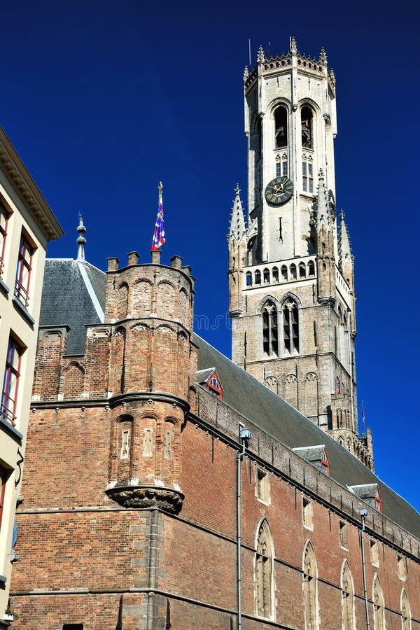 Il campanile di Bruges, Belgio