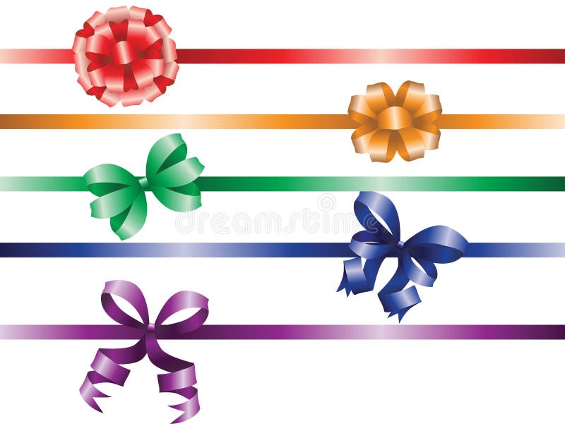 Il clipart del nastro illustrazione vettoriale Il clipart del nastro illustrazione vettoriale