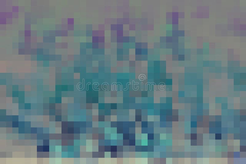 Il colore astratto variopinto cristallizza l'arte un tono quadrato del ghiaccio della cenere dell'arcobaleno illustrazione di stock