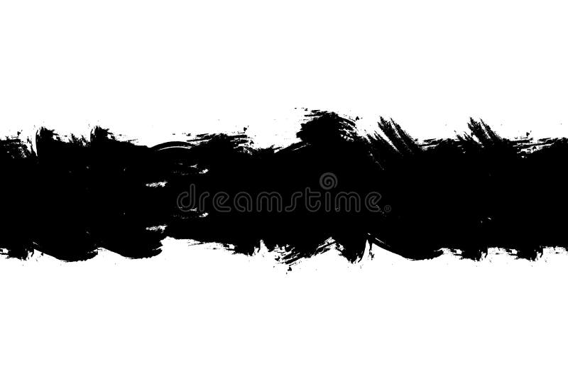 Il colpo approssimativo nero senza cuciture della spazzola di vettore, su fondo bianco, schizza il modello illustrazione di stock Il colpo approssimativo nero senza cuciture della spazzola di vettore, su fondo bianco, schizza il modello illustrazione di stock