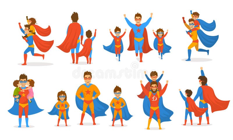 Il concetto felice del giorno di padri ha isolato i terreni dell'illustrazione di vettore preparati, papà e bambini, ragazzo e ra illustrazione vettoriale Il concetto felice del giorno di padri ha isolato i terreni dell'illustrazione di vettore preparati, papà e bambini, ragazzo e ra illustrazione vettoriale