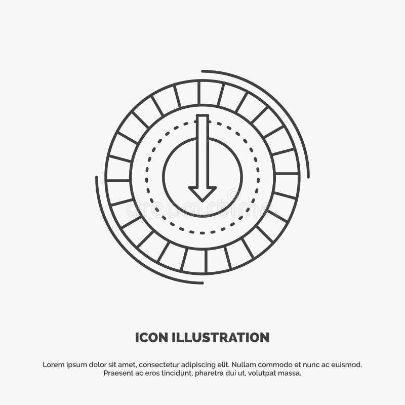 Il consumo, costo, spesa, abbassa, riduce l'icona Linea simbolo grigio di vettore per UI e UX, sito Web o applicazione mobile illustrazione vettoriale Il consumo, costo, spesa, abbassa, riduce l'icona Linea simbolo grigio di vettore per UI e UX, sito Web o applicazione mobile illustrazione vettoriale