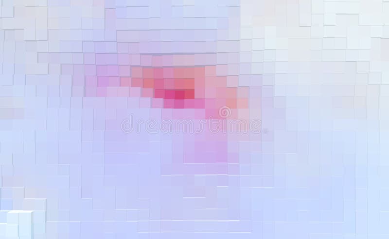 Il cubo astratto 3d espellere fondo, variopinto rende illustrazione vettoriale