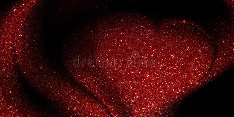 Il cuore di scintillio ha strutturato il fondo con goccia di acqua fotografia stock Il cuore di scintillio ha strutturato il fondo con goccia di acqua fotografia stock