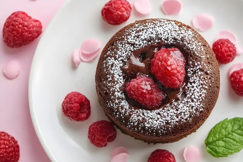 Il dessert sul piatto sembra delizioso e colorato. può essere utilizzato per pubblicizzare il menu del ristorante o i dessert onli illustrazione vettoriale