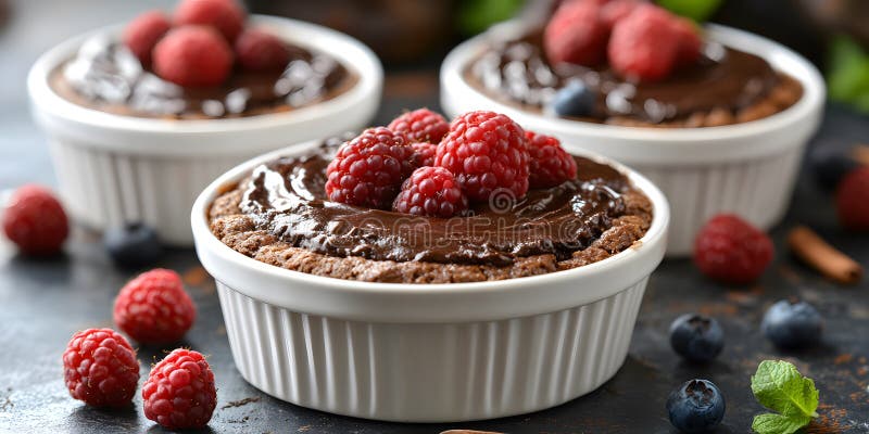 Il dessert sul piatto sembra delizioso e colorato. può essere utilizzato per pubblicizzare il menu del ristorante o i dessert onli illustrazione di stock