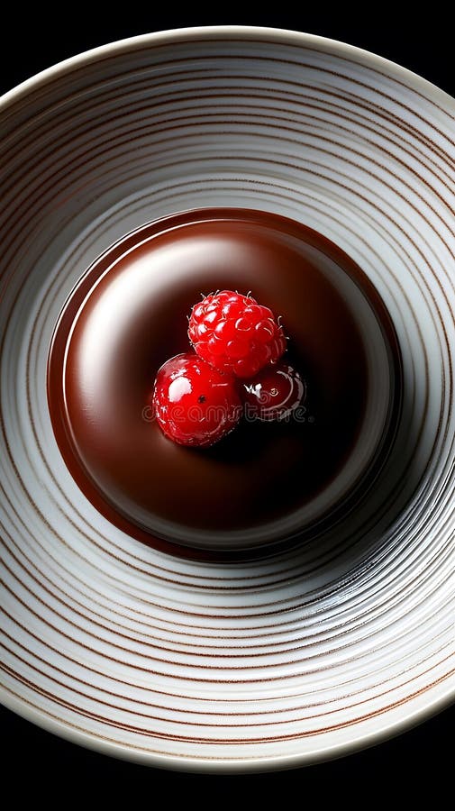 Il dessert sul piatto sembra delizioso e colorato. può essere utilizzato per pubblicizzare il menu del ristorante o i dessert onli illustrazione vettoriale