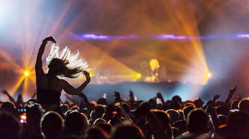 Il DJ al concerto immagini stock libere da diritti Il DJ al concerto immagini stock libere da diritti