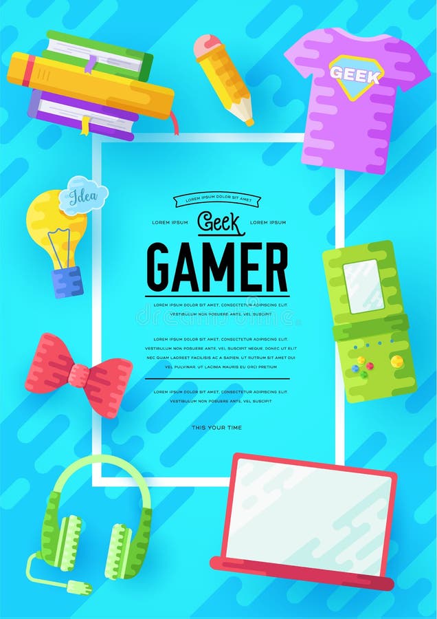 Il geeks vectoriel de cartes de brochure set modèle de développement professionnel de bureau de flyear, magazines, affiches, couv illustration libre de droits Il geeks vectoriel de cartes de brochure set modèle de développement professionnel de bureau de flyear, magazines, affiches, couv illustration libre de droits