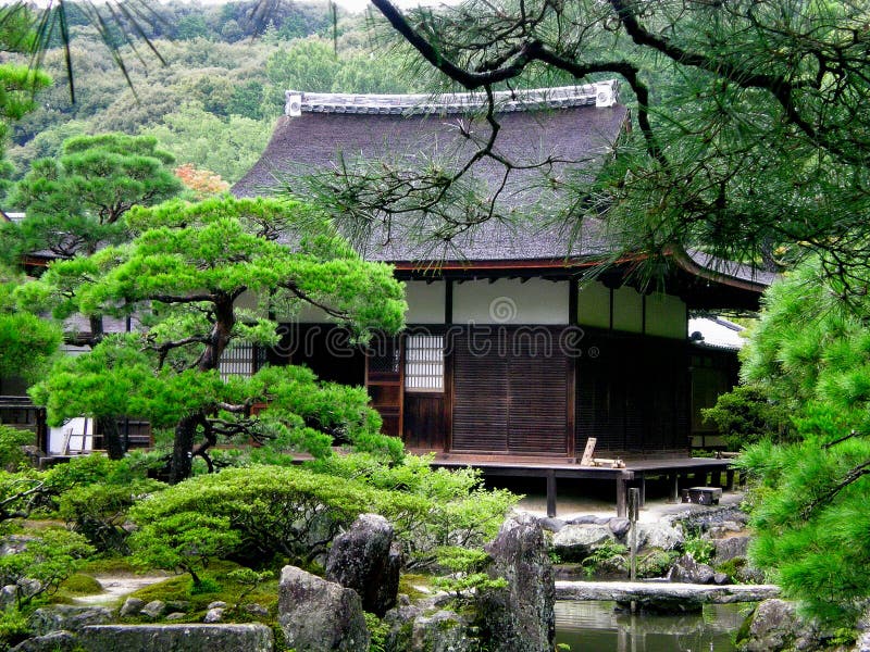 A temple in Kyoto, Japan. A temple in Kyoto, Japan