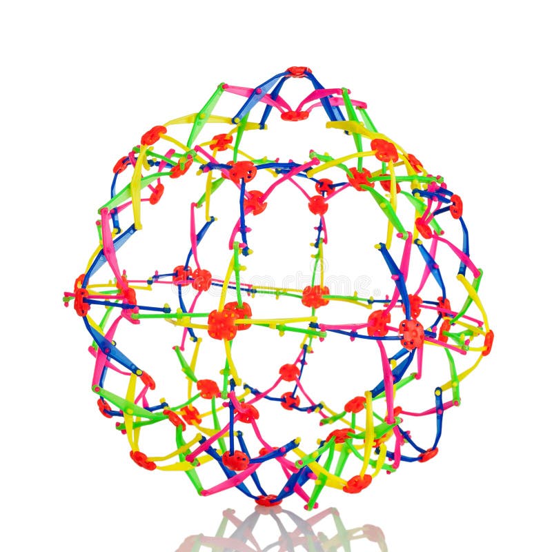 Il Giocattolo è Una Grande Sfera Di Trasformatore Una Sfera Di Hoberman Una  Sfera Che Si Restringe Ed Espande Può Essere Trasforma Fotografia  Editoriale - Immagine di sfondo, aria: 235897926