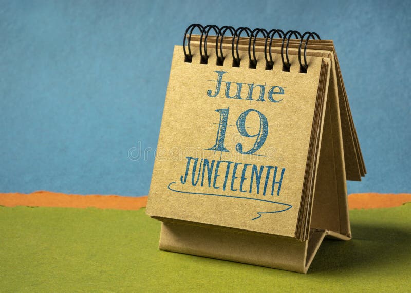 Il 19 giugno in un calendario desktop