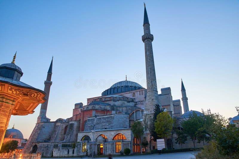 Il Hagia Sophia a Costantinopoli