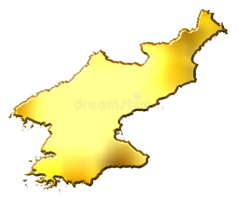 Il Korea di Nord royalty illustrazione gratis