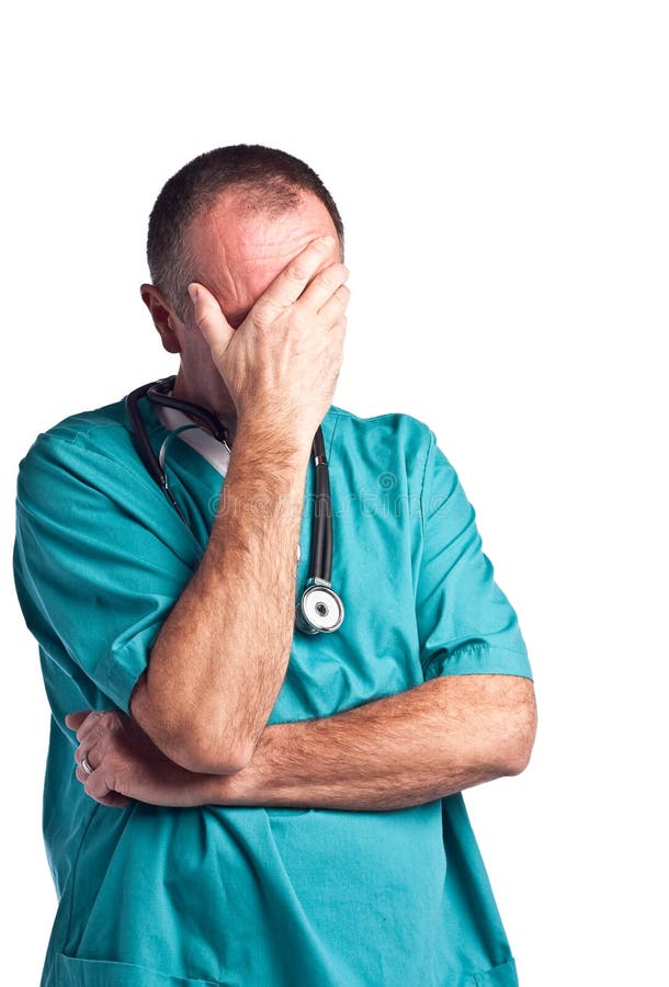Il medico dentro frega immagini stock