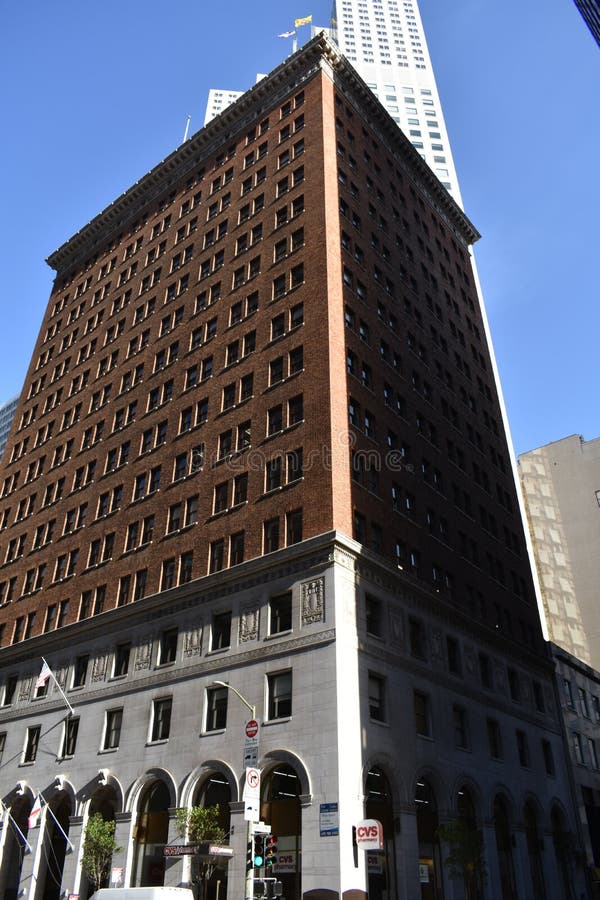 Il museo del J Harold Dollar Building, via di 351 California, San Francisco, 1 fotografie stock