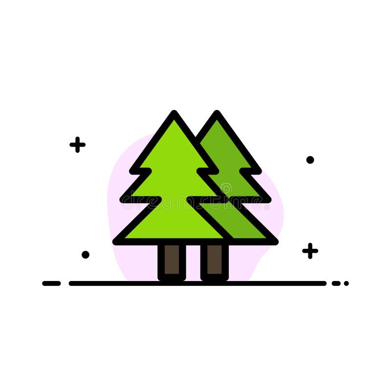 Il Natale, Eco, ambiente, linea piana di affari verdi e allegri ha riempito il modello dell'insegna di vettore dell'icona illustrazione di stock Il Natale, Eco, ambiente, linea piana di affari verdi e allegri ha riempito il modello dell'insegna di vettore dell'icona illustrazione di stock
