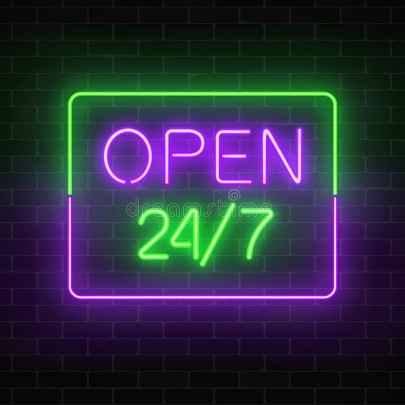 Неоновая вывеска 24 часа. Вывеска неоновая open 24. Неоновая вывеска open 24/7. Неоновые таблички 24 часа.