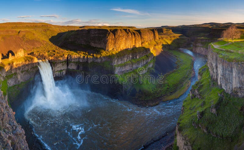 Il Palouse cade a Washington, U.S.A. immagini stock libere da diritti Il Palouse cade a Washington, U.S.A. immagini stock libere da diritti