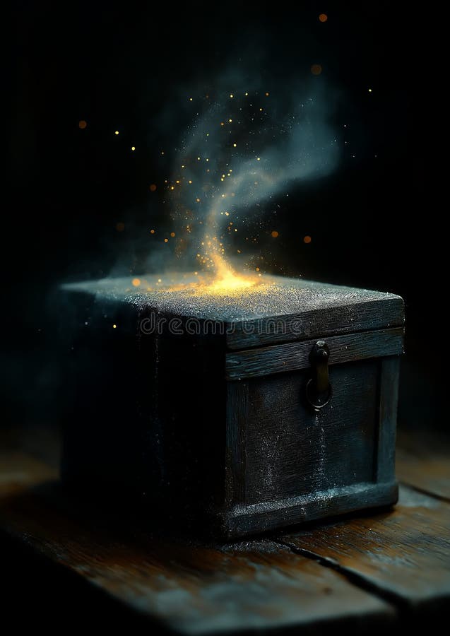 Il petto incantato : liberare il potere dei tesori perduti e illustrazione di stock